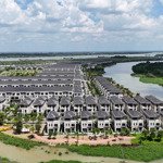 Bán biệt thự đơn lập 375m2 nhà sẵn, view sông, hướng đông bắc, giá 19 tỷ bao vat, gần sông lớn.