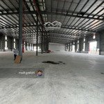 Cho thuê xưởng 6000m2 kcn đức hòa .long an. bàn giao ngay