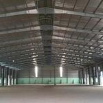 Cho thuê 3.500m2 kho xưởng đất : 5.500m2 ngoài kcn bến cát bình dương