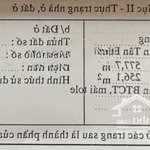 Bán nhà mặt tiền đường bình long, phường phú thạnh, dt 22mx60m, thổ cư full,gần văn cao, nguyễn sơn