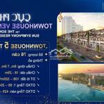 Chỉ 6 tỷ sở hữu shophouse 3-5 tầng, villa sông hàn the sonata - sun symphony đà nẵng - ht vay 70%