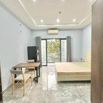 Cho thuê studio đầy đủ nội thất - có bancolny cực thoáng - ít chi phí