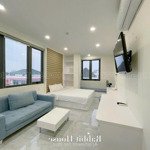 Cho thuê căn hộ chung cư mini studio 40m2 thiết kế tông trắng cực xinh ngay trần hữu trang