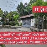 đất biệt thự vườn kế quốc lộ 13, p. lái thiêu, tp. thuận an