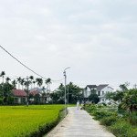 Bán đất an mỹ hội an - sát lô góc - thông view lúa giá chỉ 2 tỷ