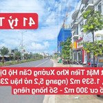 đất mặt tiền kho xưởng căn hộ dịch vụ đường thống nhất, p. bình an, tp. dĩ an