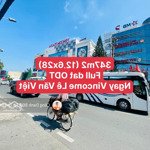 66tr/m2 đất mặt tiền ngay vincome p.hiệp phú - 12,6x28 vuông đẹp - tiện ích xung quanh -