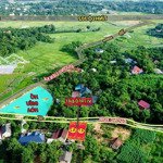 đất gần hồ, view nhìn núi tam đảo