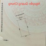 Chính chủ chào bán lô đất biệt thự đường nguyễn quang chung - hoà xuân - đà nẵng. giá tốt,sạch đẹp.