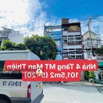 ở xa không quản lý nổi bán nhà 4 tầng mt đường man thiện nhựa 30m - 5x20 - sẳn thu nhập 30tr/tháng