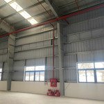 Cho thuê kho xưởng gía rẻ tại văn giang, hưng yên . pccc tự động , . dt 6000m2 ( có thể chia nhỏ)