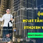 Bán căn hộ 2 phòng ngủgóc rộng 70m2 ngay vincom chỉ từ 3 tỷ - glory heights - vinhomes grand park q. 9