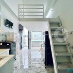 Cho thuê căn hộ duplex full nội thất, rộng 35m2, chỉ tính điện nước, ngay cầu nguyễn văn cừ