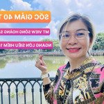 Bán toà nhà 8 tầng view sông hoàng sa q1