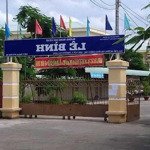 Bán nền diện ngang rộng 6m gần trường trung học lê bình đường nhật tảo