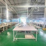 Cho thuê 2100m2 xưởng tân phước khánh - tân uyên bd trạm điện 560kwa