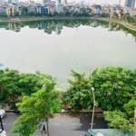 Bán rất gấp siêu phẩm sau nhà mặt hồ tôn đức thắng đống đa 55m 6 tầng thang máy view hồ giá 13.7 tỷ