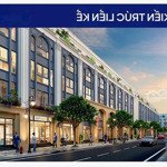 Bán shophouse 109.2m2, 2 mặt tiền 6m