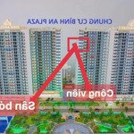 Chính chủ cần chuyển nhượng gấp căn b2017, 84m2 căn góc, rẻ hơn 200 triệu, chung cư bình an plaza