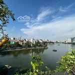 View hồ hoàng cầu - 6 tầng thang máy, gara - kinh doanh đỉnh- sổ đỏ đẹp - mặt phố, vỉa hè 2 bên.