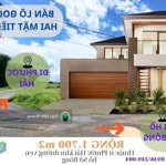 Bán đất hai mặt tiền 1700m2, giáp hồ sở bông xã long mỹ