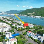 Bán đất biệt thự an viên nha trang, 264m2, hướng đông bắc, sát mặt biển. giá 75tr/m2.