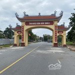 Bán đất gần cổng làng cán khê - nguyên khê - đường thông - ô tô vào đất -mặt tiền5.52m - giá 4xtr