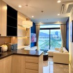 Cho thuê căn hộ 1 phòng ngủ - view trực diện cầu rồng - full nội thất cao cấp