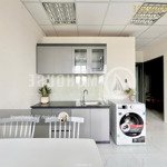 Căn hộ 2 phòng ngủ 60m2 , ban công gần đường trương văn bang , quận 2 , đầy đủ nội thất mới cho pet