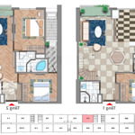 Cực hiếm! bán suất ng căn duplex 143m2 thô sáng tạo tại dự án viha complex 107 nguyễn tuân