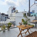 Siêu phẩm căn hộ mới 100% 1 phòng ngủ 60m2_balcony_sân vườn rộng view cực đẹp_trung tâm quận 3