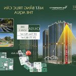 Bán căn penthouse 3 phòng ngủ95m2 lumiere evergreen, the aqua a1 - vinhomes smartcity giá gốc ký cđt 6,6tỷ