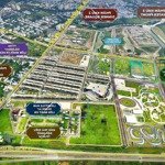 Bán lô góc đắc địa 2 mặt tiền đường liên phường - cách global city 300m