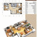 Cho thuê căn 102m2 3 phòng ngủ3vs full đồ ct4 giá bán 11,5 tr liên hệ: 0935.414.914