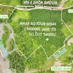 Cần bán 20.000m2 đất có 1000m2 đất ont - xã sông cầu - giá tốt - tặng vườn bưởi