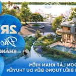 Mở bán căn biệt thự đơn lập sông siêu vip góc 3 mặt tiền tại ecovillage saigon river