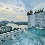 Cho thuê penthouse dedge villa trên không 280m2, 3pn, 3wcs, view sông, vip nhất khu thảo điền quận2