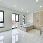 Cho thuê căn hộ studio 40m2 mới xây full nội thất gần đại học văn lang bình thạnh