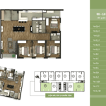 Bán căn hộ chung cư n03t2 ngoại giao đoàn – 172m2 ( 4pn) ban công đn.