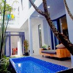 Biệt thự bình thạnh 100m2. có hồ bơi 2 tầng 3 phòng ngủ lớn có sân vườn gần trường quốc tế các cấp