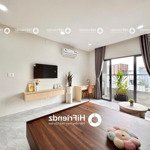 Khai trương chdv - đi bộ qua hutech - full nội thất - bancol