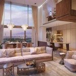 Bán căn duplex 4 phòng ngủtại thủ thiêm zeit river - 215m2 - lầu cao - giá tốt đầu tư- view sông q1 lm81