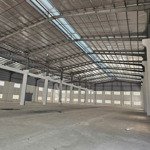 Cho Thuê Tổngdiện Tích10.000M2 (Kho 6.400M2 - Vp 350M2) Trong Kcn Tân Đô