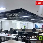 Cho thuê vp 550m2 (có cắt 350, 200, 150m) giá 250k/m2/th đã setup nội thất tại ngoại giao đoàn