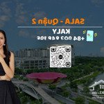 Bán căn hộ 2 phòng ngủ88m2 sarimi, tầng 8 view công viên & sông sài gòn - giá bán 9.8 tỷ, sổ hồng chính chủ