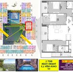 Duy nhất 01 căn khủng long 3pn diện tích 138m2, bc đông nam. giá siêu sốc đến từ cđt vietracimex