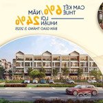 Shophouse 2 mặt tiền tại thành phố mới bình dương