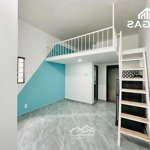 Studio duplex full nội thất - máy giặt riêng - gần ngã tư an sương