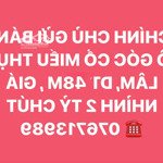 Chính chủ gửi bán lô góc cổ miếu thụy lâm, diện tích 48m, giá nhỉnh 2 tỷ chút. lh: 0848 668 233