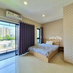 Trống sẵn siêu phẩm chdv studio ban công full nội thất phòng rộng 35m2 gần cầu thủ thiêm